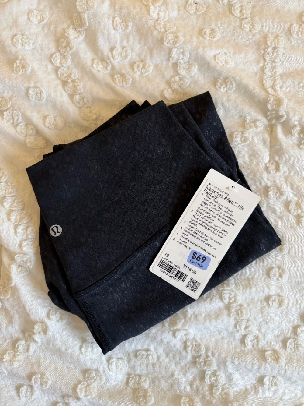 NWT Lululemon Align HR Pant 25"